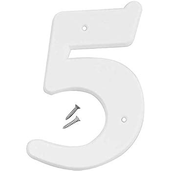 plastic or metal house number|Amazon.com: Plastic House Numbers.